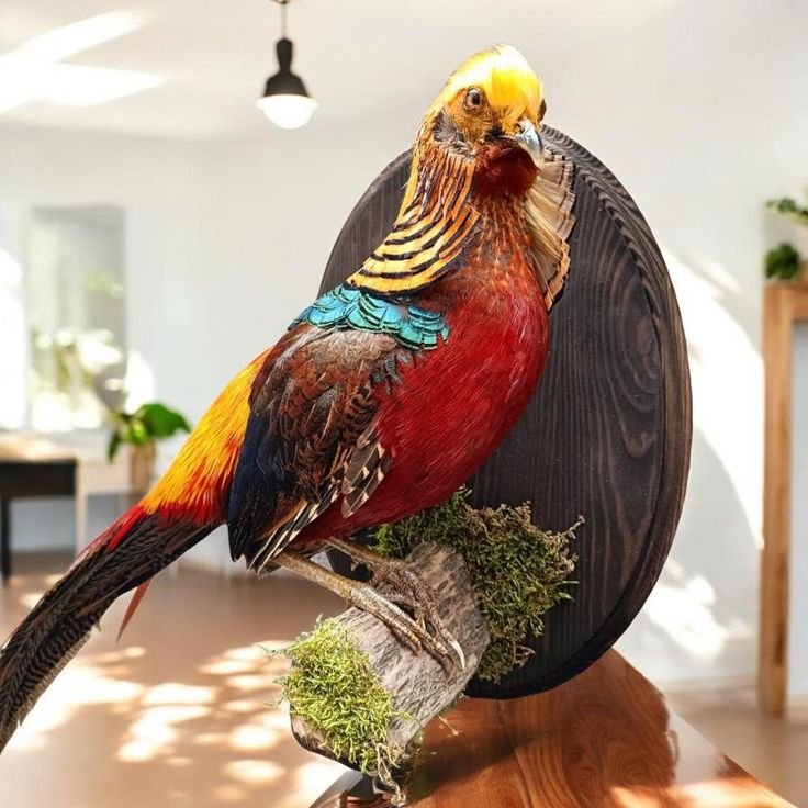 Red Golden Pheasant (male)